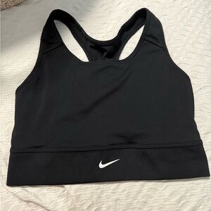 Nike Black Sports Bra with Racerback Design